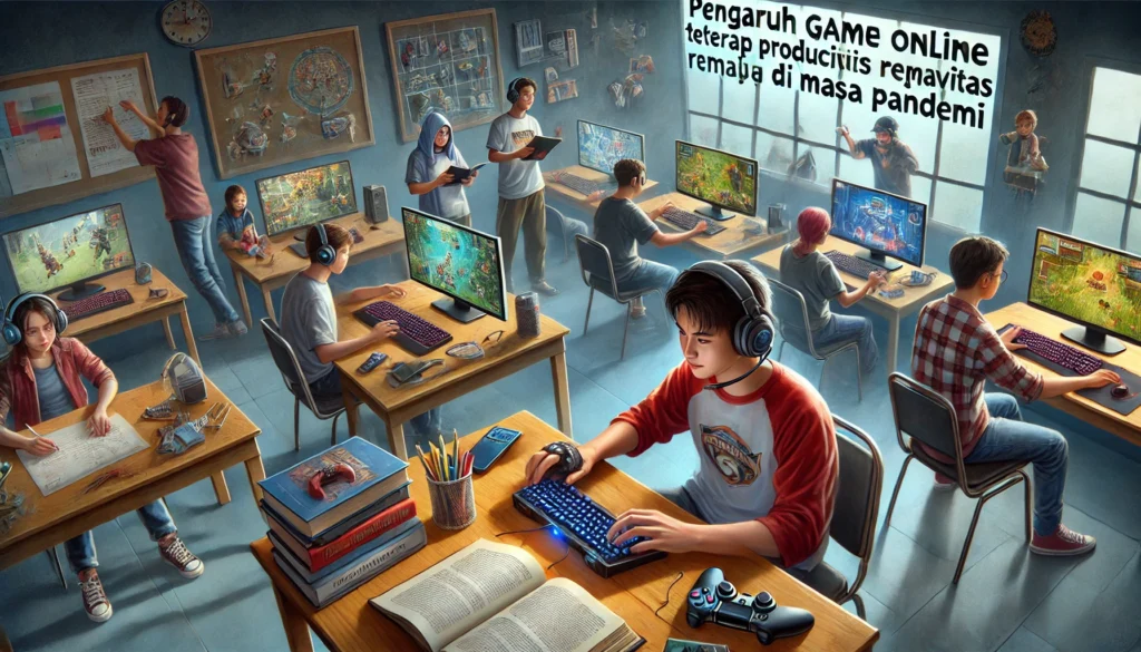 Pengaruh Game Online terhadap Produktivitas Remaja di Masa Pandemi